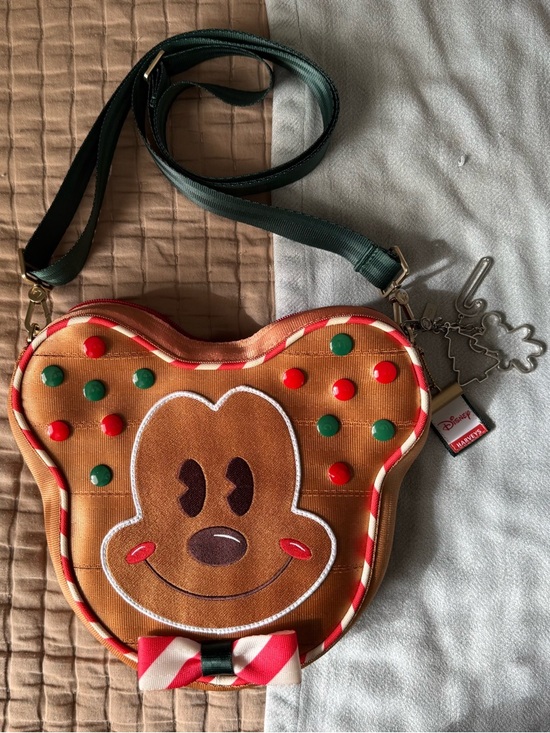 Harveys Handbags - Harvey’s Gingerbread Mickey Convertible Crossbody - EUC